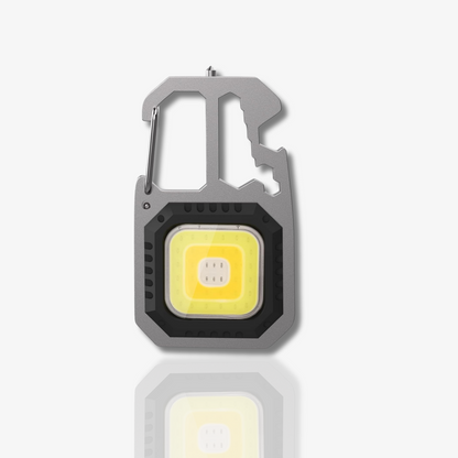 POWERNEXUS – COB KEYCHAIN WORK LIGHT WITH BATTERY DISPLAY AND 8 MODES